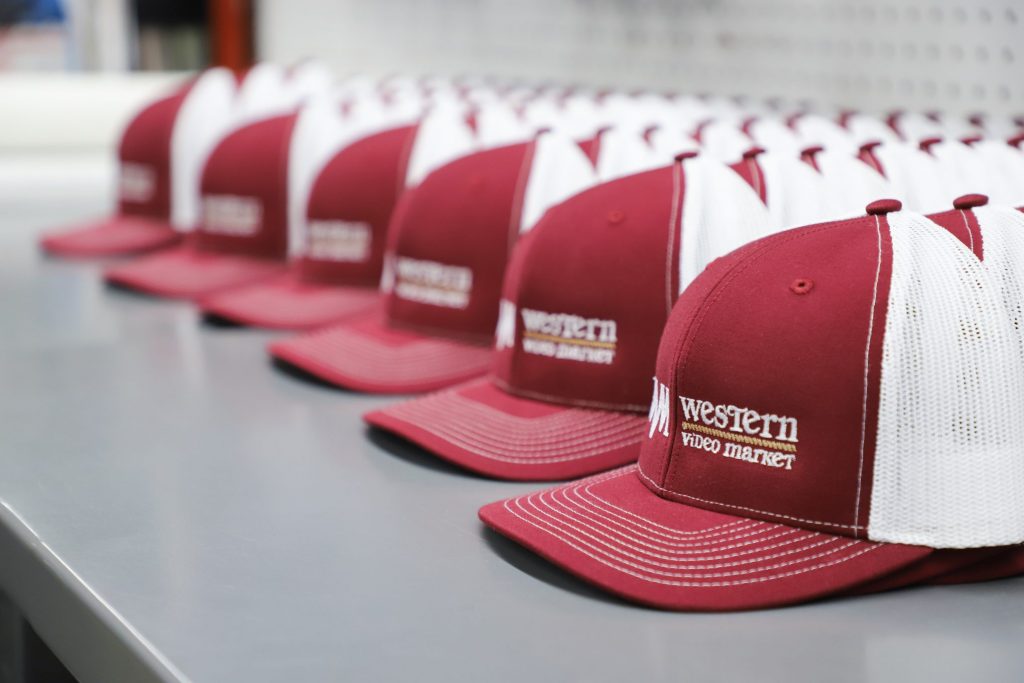 Western Video Market hats