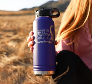 engraved water bottle