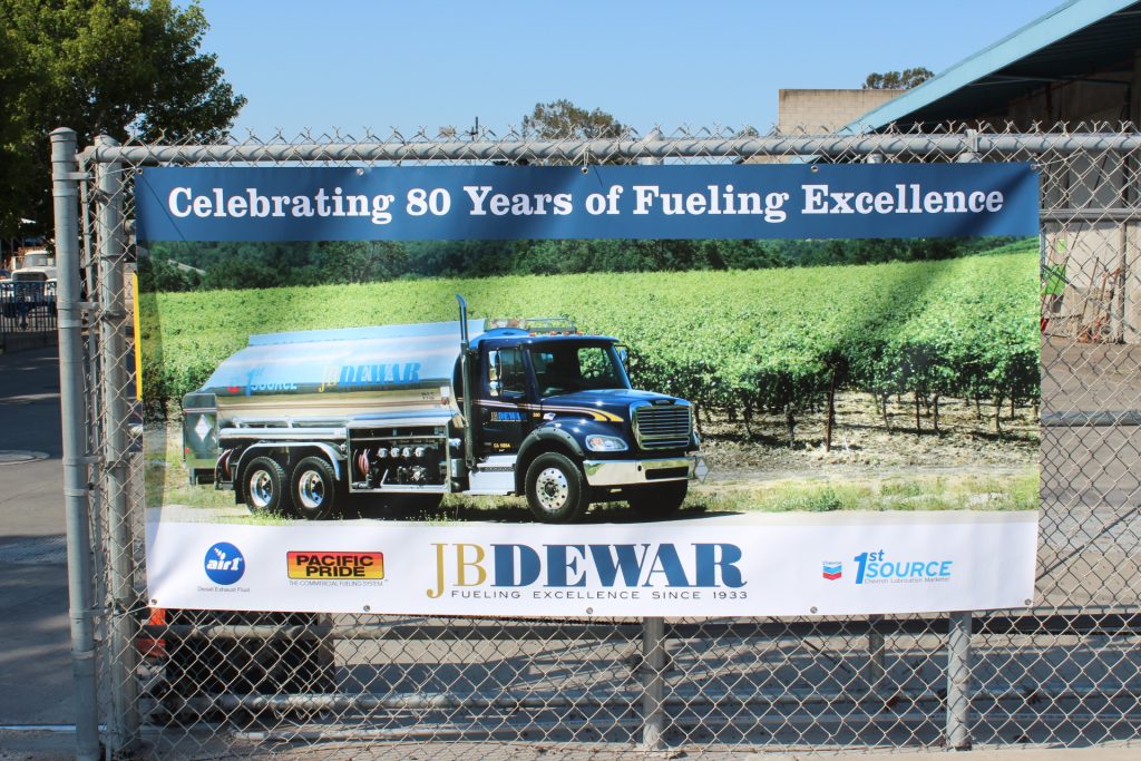 JB Dewar Banner